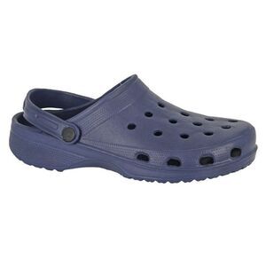 Dek Mens Perforated Clogs / Navy Blue